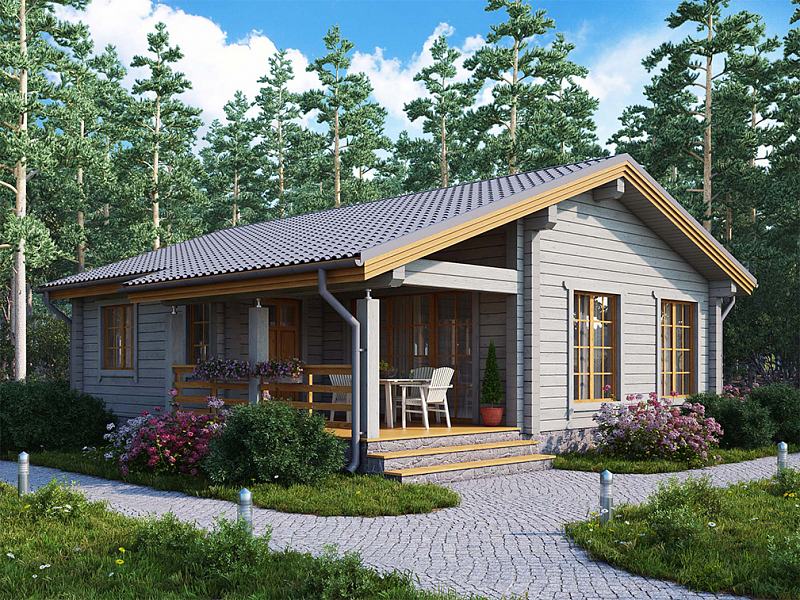 Дом из клееного бруса Нарва